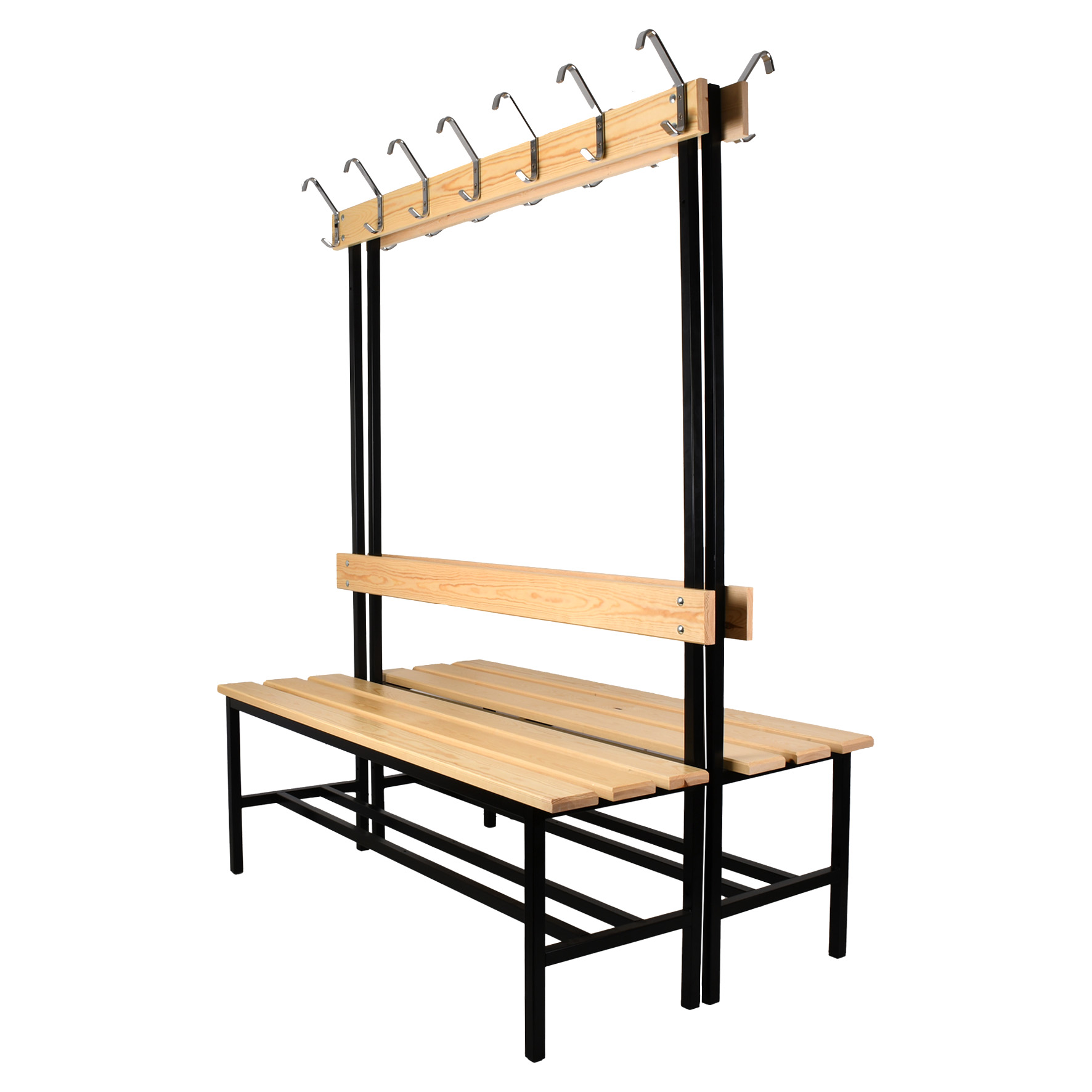 SITTBÄNK BB33D FURU/SVART