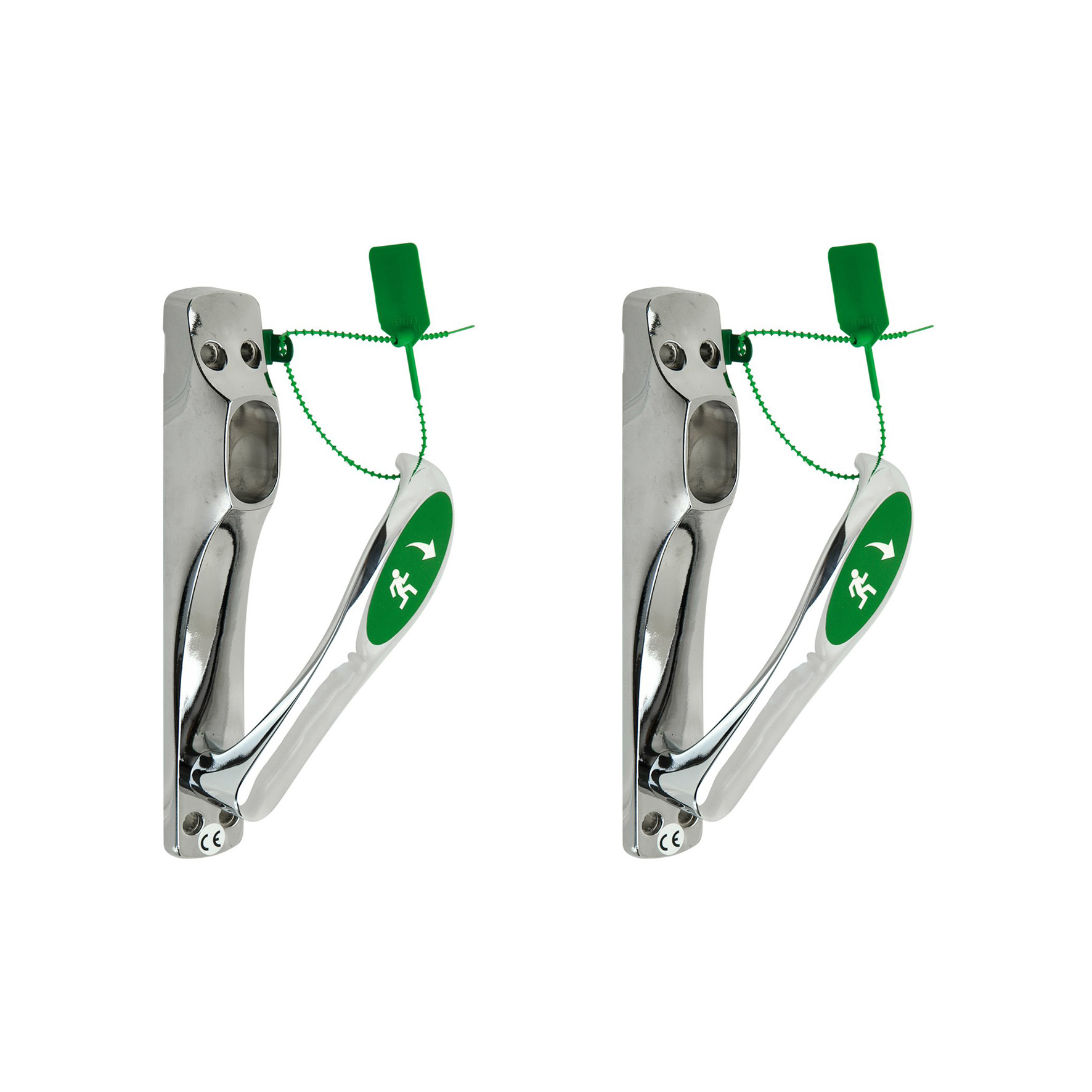 ÖPPNINGSBESLAG ASSA 188363 35-65 MM KROM BLANK