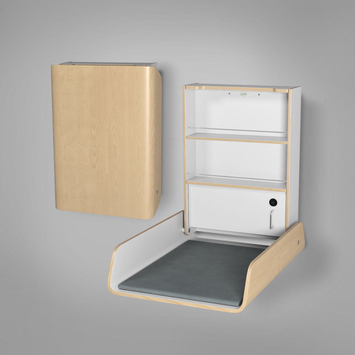 SKÖTBORD ENDRA 106130 600 MM VÄGG MANUELLT JUSTERBART BJÖRK