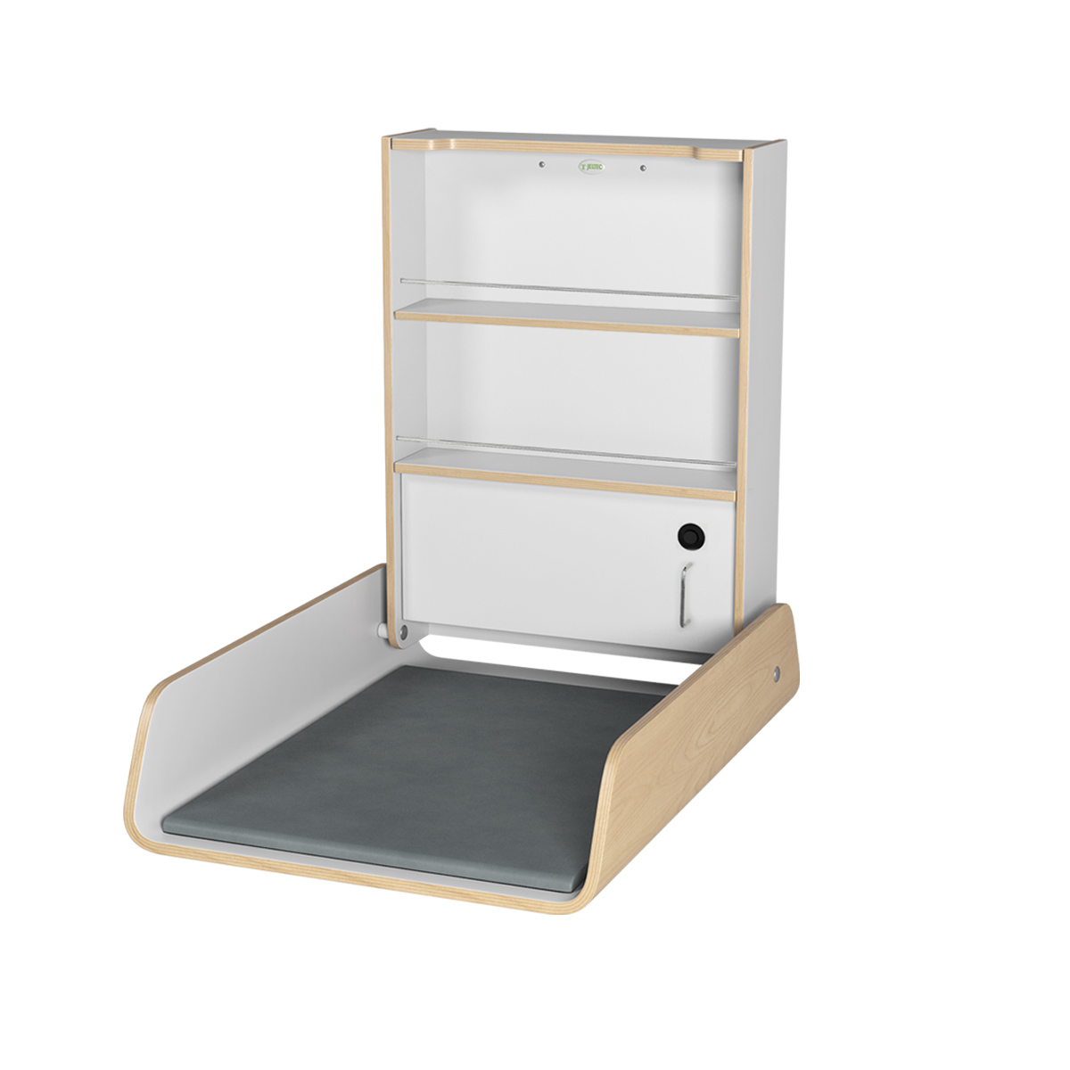 SKÖTBORD ENDRA 106130 600 MM VÄGG MANUELLT JUSTERBART BJÖRK