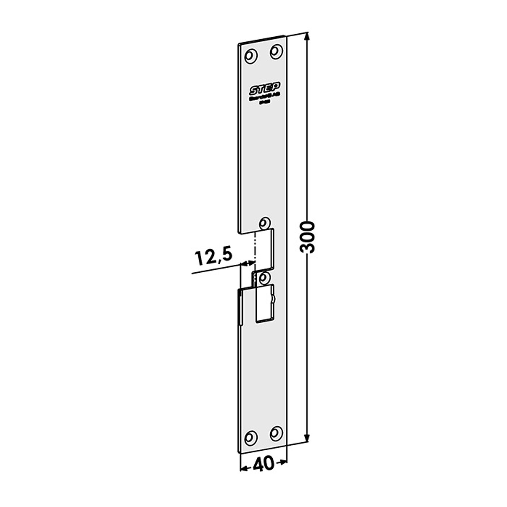MONTERINGSSTOLPE STEP ST4056