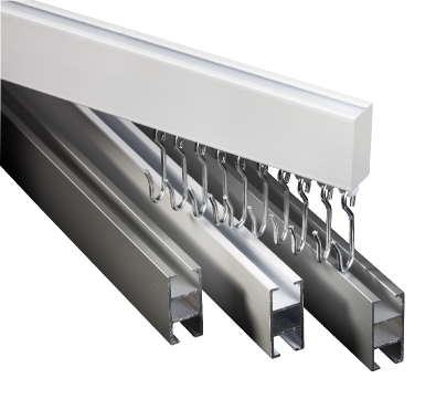 DRAPERISKENA CABIN NATUR 8001 U-BOCKAD KOMPLETT