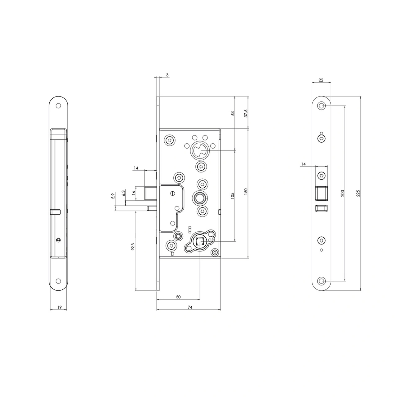 LÅSHUS STEP SE37 / SE37M