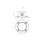 ANKARPLATTA ASSA 830 H2 46.5X100 MM