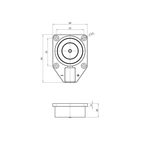 DÖRRHÅLLARMAGNET ASSA 830