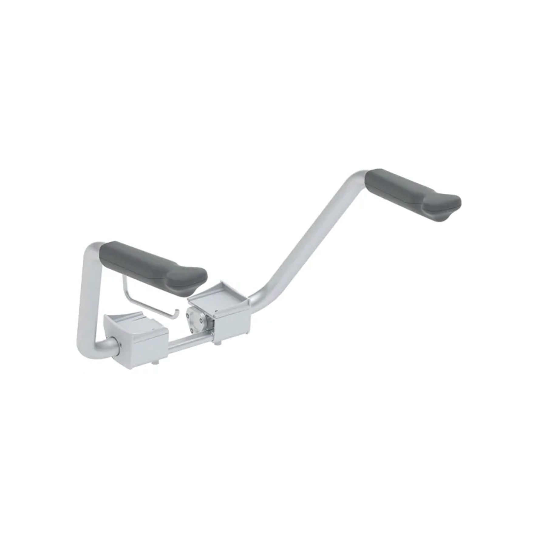 ARMSTÖD IFÖ 98126 INKL 1 ST TP-HÅLLARE GRÅ/ALU NATUR