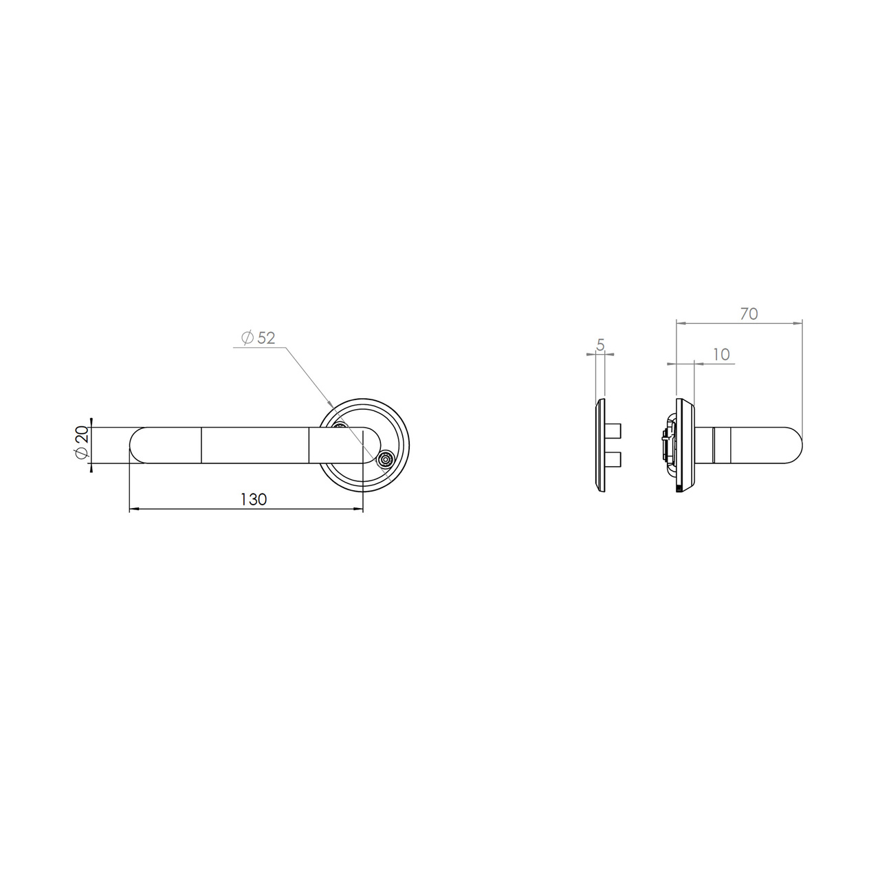 NÖDUTRYMNINGSBESLAG STEP EXIT ST17902-R-2 HÖ RFR BLANK