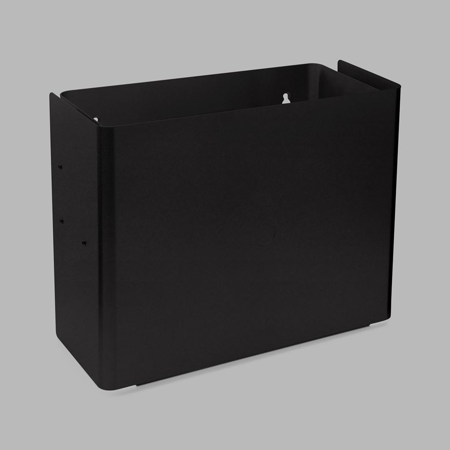 PAPPERSKORG D7085 17 L PVD SVART