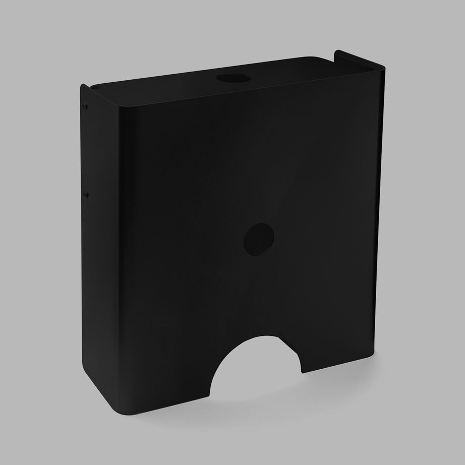 HANDDUKSSKÅP D7080 MED LOCK PVD SVART