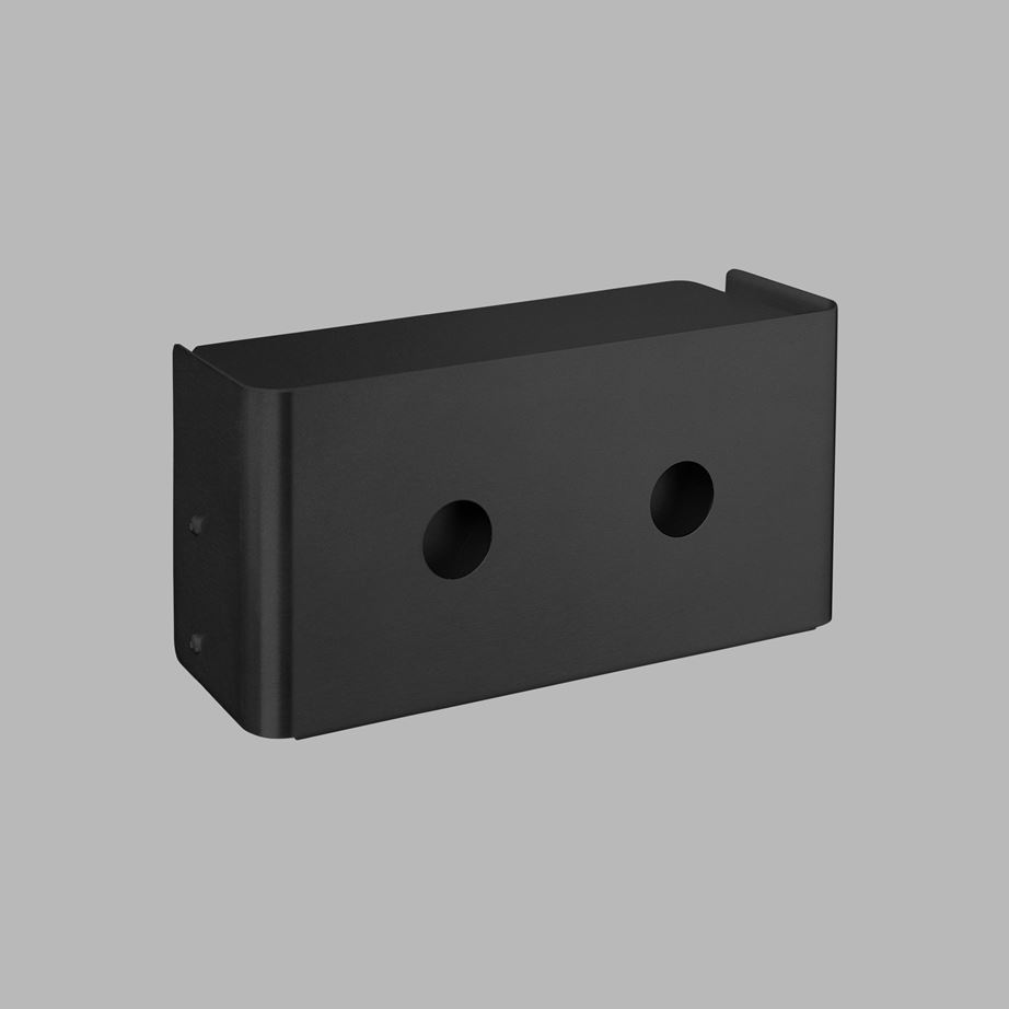 SANITETSPÅSHÅLLARE D7095 PVD SVART