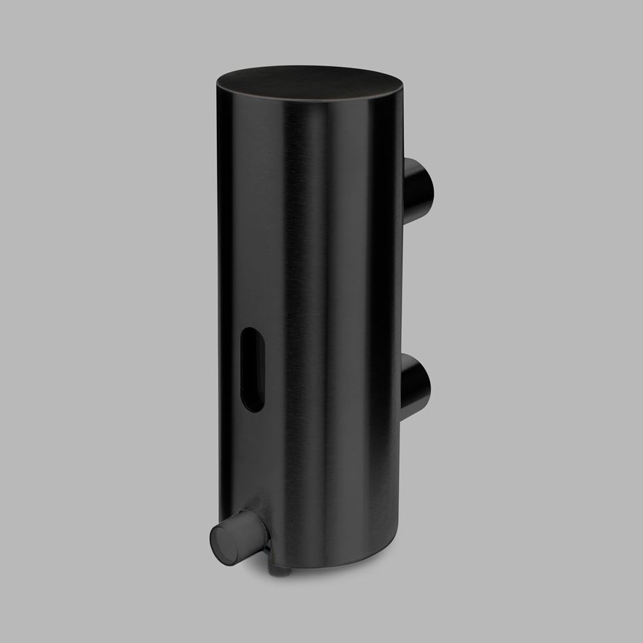 TVÅLDISPENSER D7045 MED INDIKATOR 350 ML PVD SVART