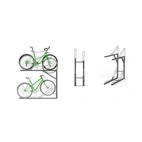 TVÅVÅNINGSCYKELSTÄLL STANDARD