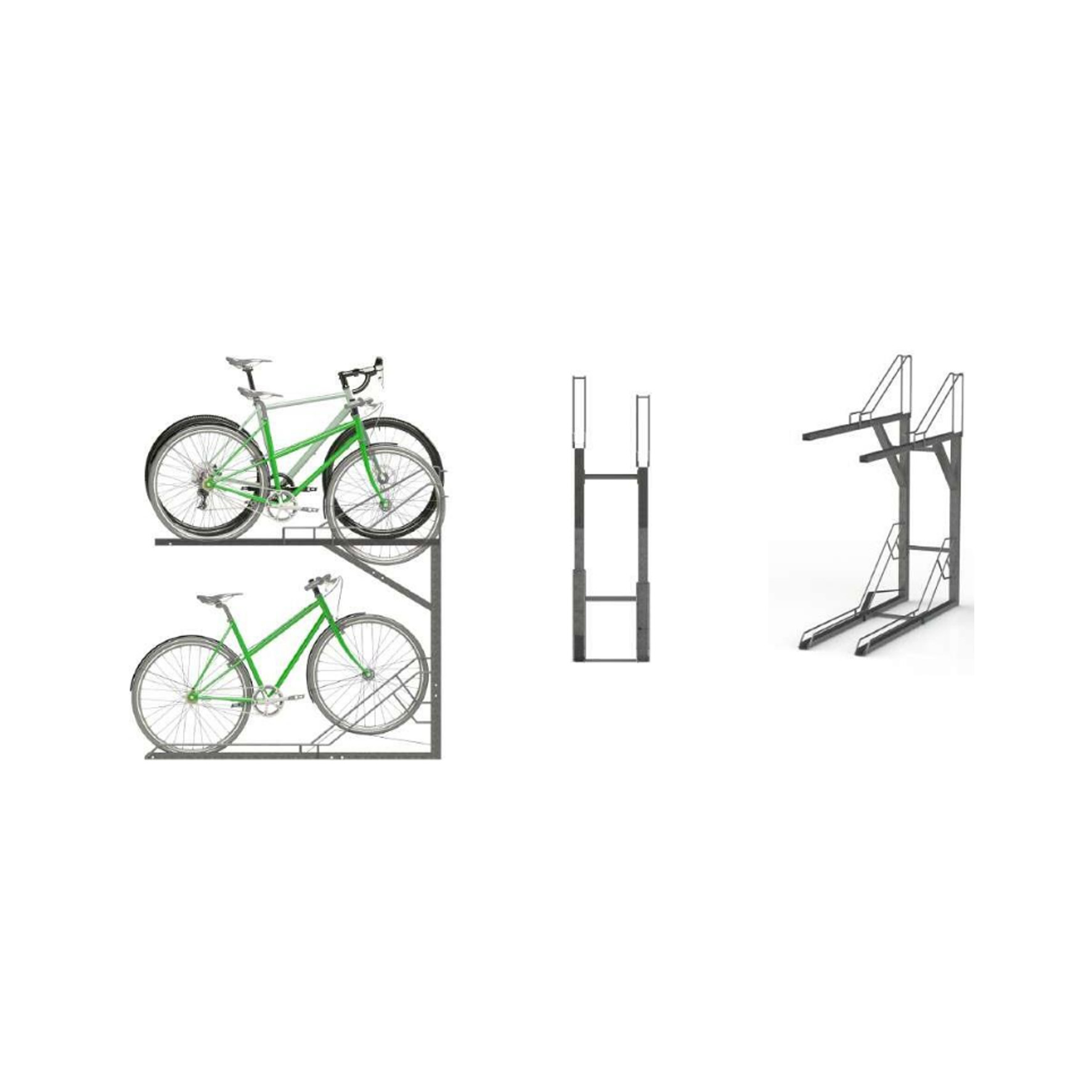 TVÅVÅNINGSCYKELSTÄLL STANDARD