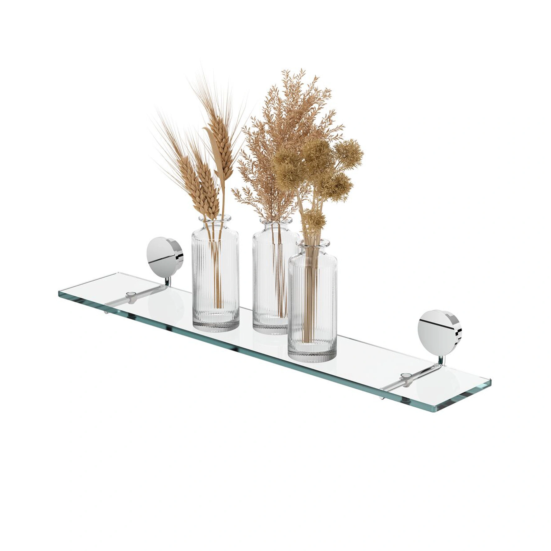 BADRUMSHYLLA GEESA OPAL 7201 KLARGLAS/KROM BLANK