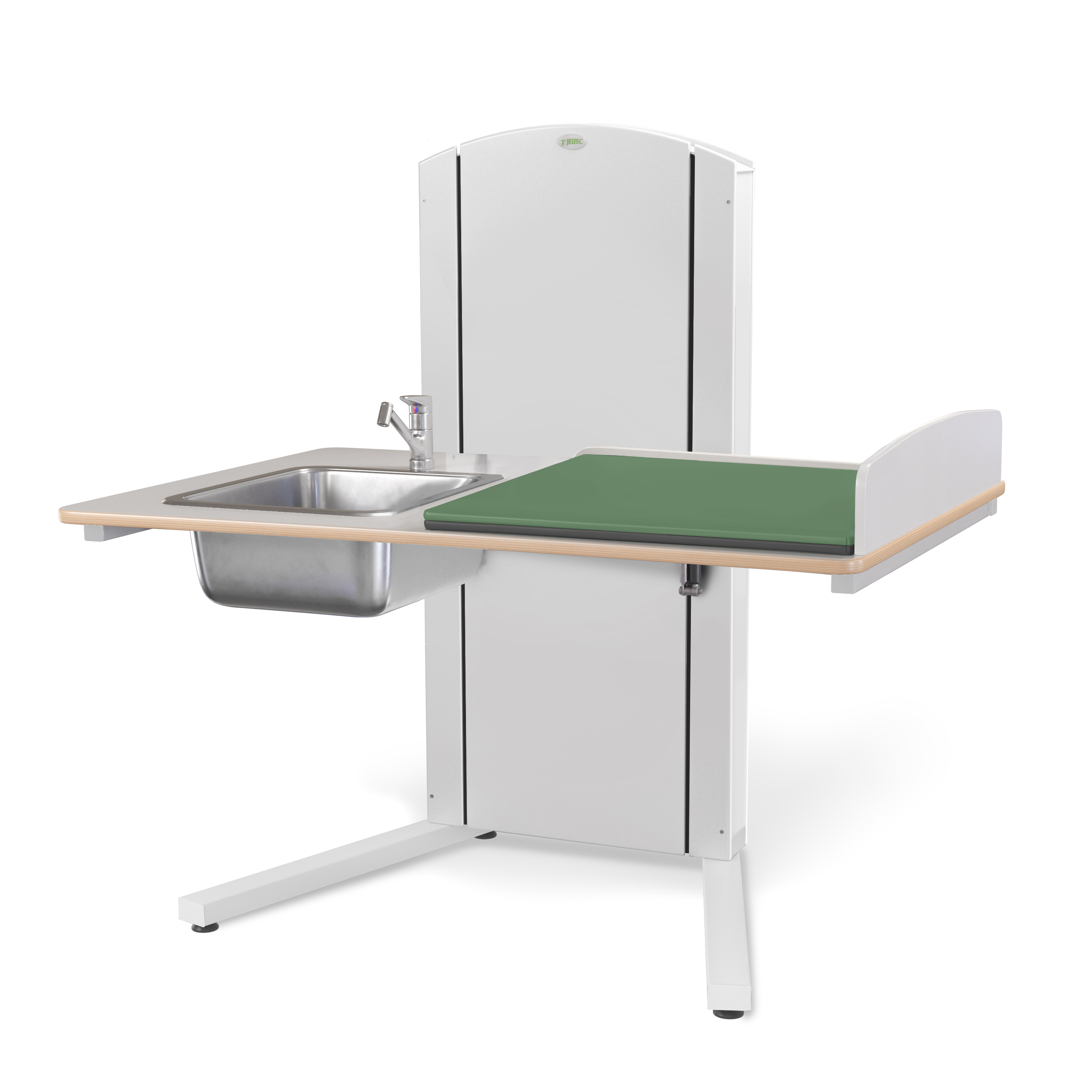 SKÖTBORD LYFTA GOLV 120 & 140 VIT MED HO