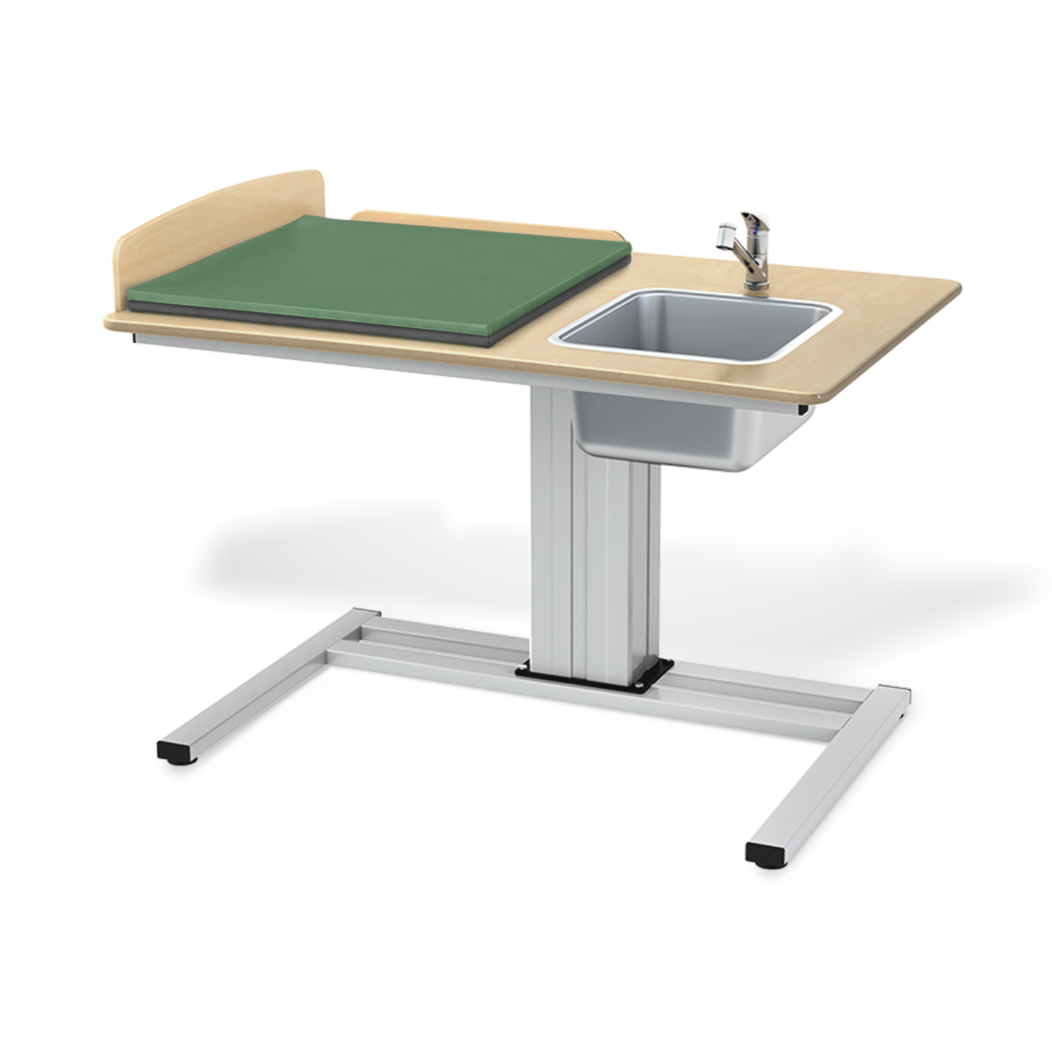 SKÖTBORD ELIN GOLV 120 & 140 BJÖRK MED  HO