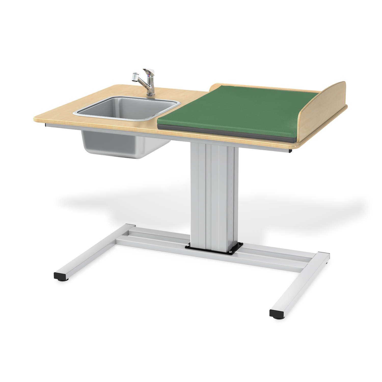 SKÖTBORD ELIN GOLV 120 & 140 BJÖRK MED  HO