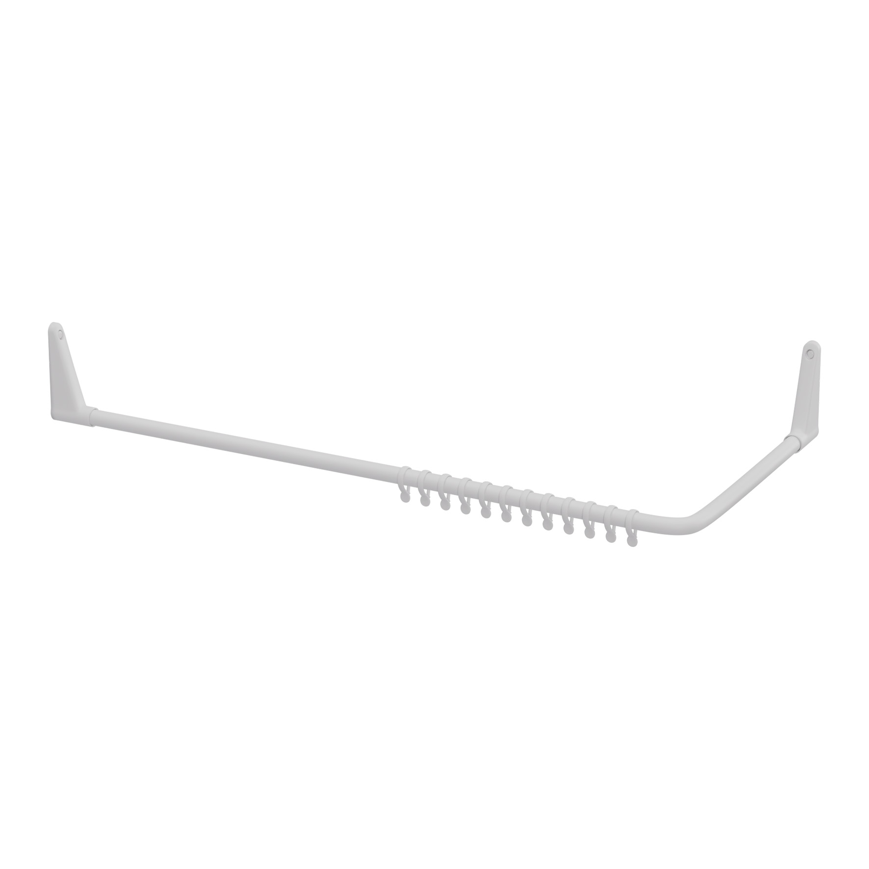 DUSCHDRAPERISTÅNG ERICA VINKLAD