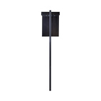 POSTLÅDESTOLPE POST-STICK FLEX 11125 SVART