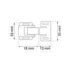 SKÅPSNÄPPARE HABO 544FZ SB