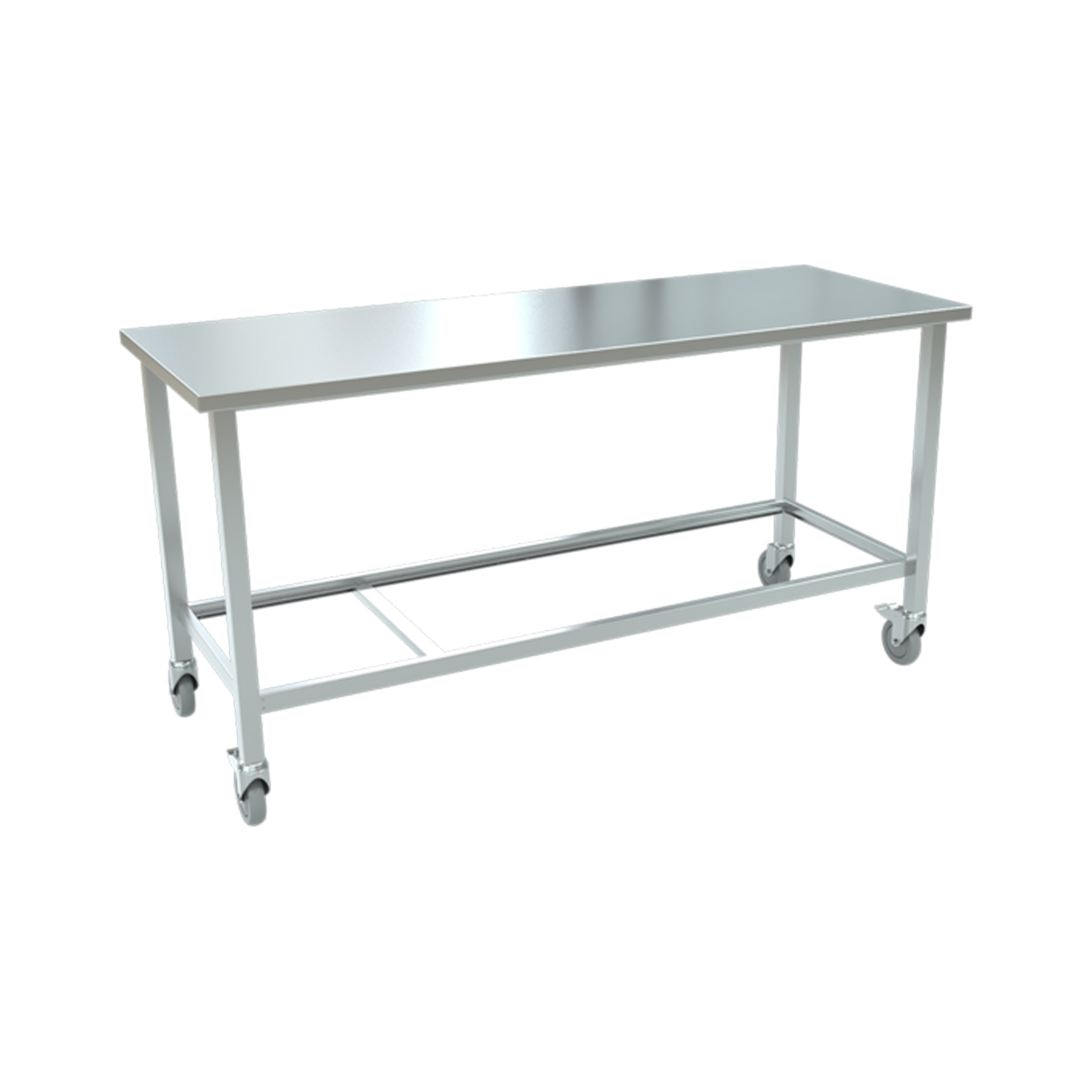 DISK- & ARBETSBÄNK ROSTFRI