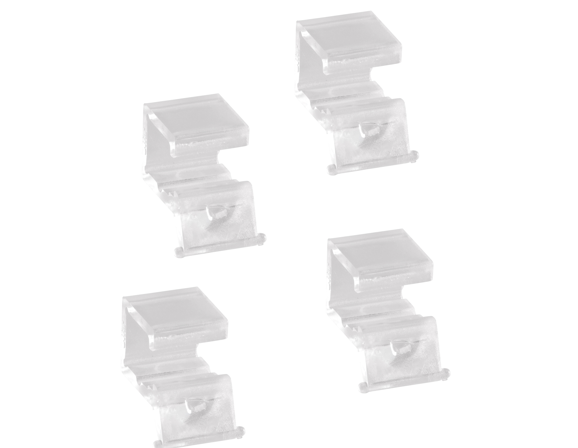 IN/UTSTOPP ELFA 225930 4-PACK TRANSPARENT