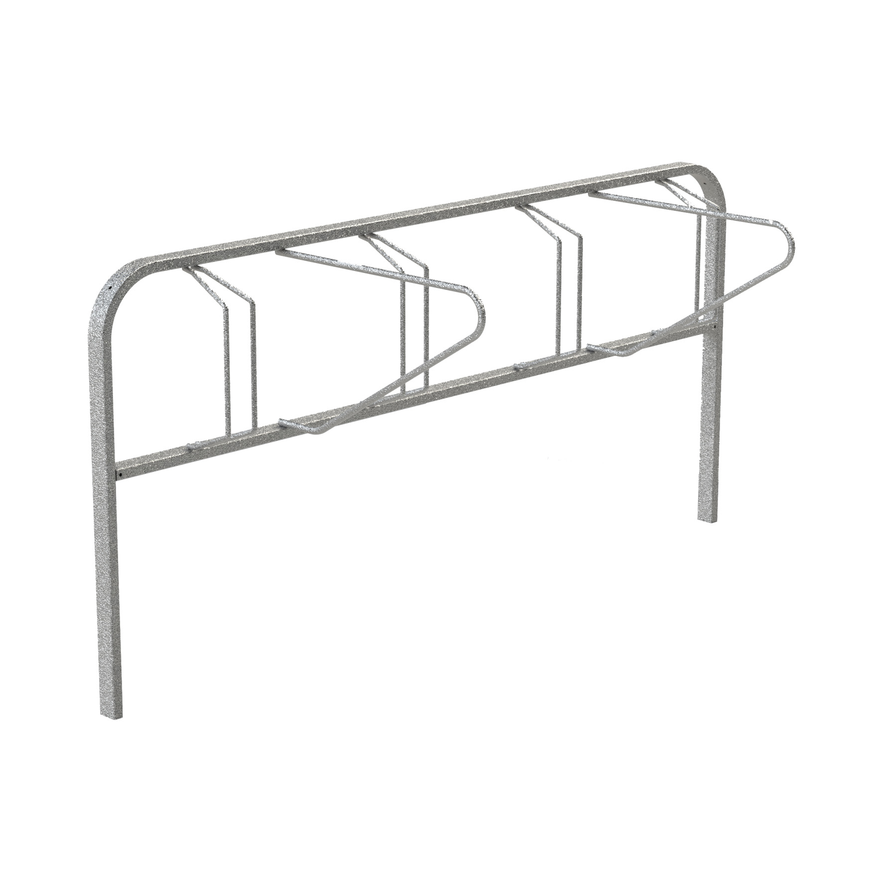 CYKELSTÄLL BMV1300 MED RAMLÅSNING 4 PLATSER VARMFÖRZ