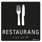 SKYLT TAKTIL RESTAURANG