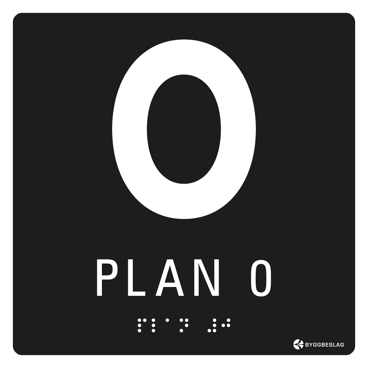 TAKTILA SKYLTAR VÅNINGSPLAN