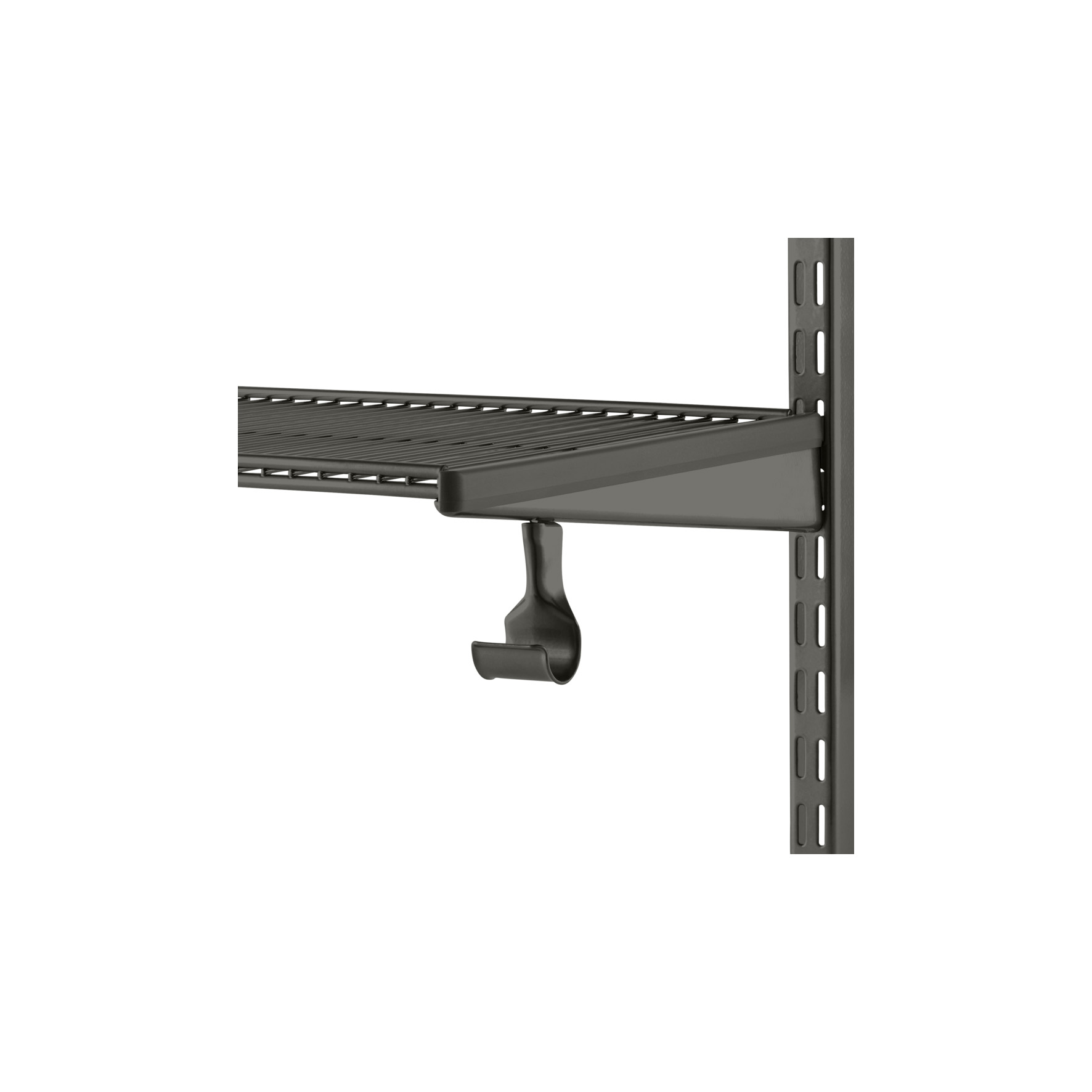 KLÄDSTÅNGSHÅLLARE ELFA GRAPHITE