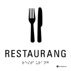 SKYLT TAKTIL RESTAURANG