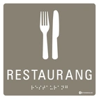 SKYLT TAKTIL RESTAURANG