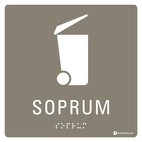 SKYLT TAKTIL SOPRUM