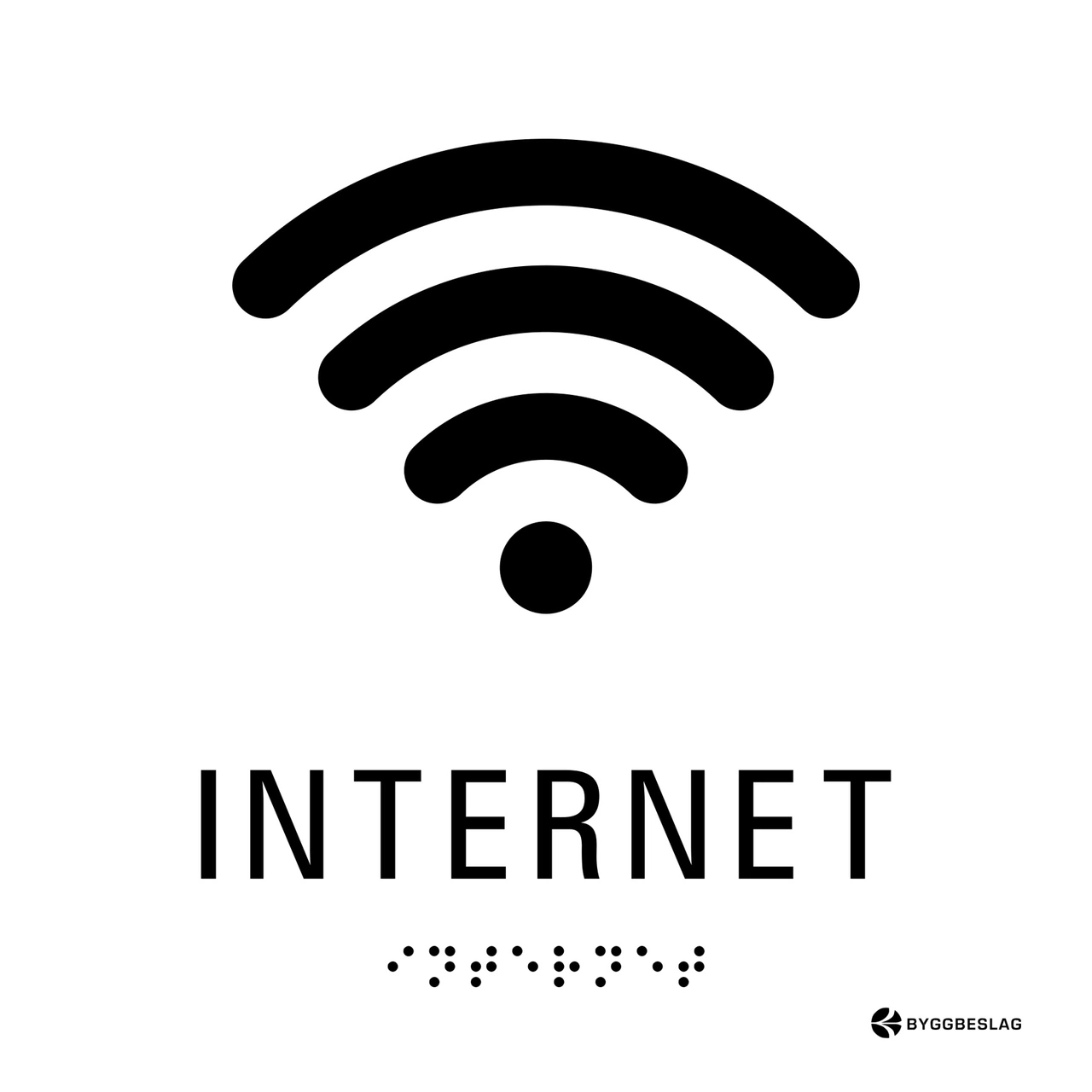 SKYLT TAKTIL INTERNET