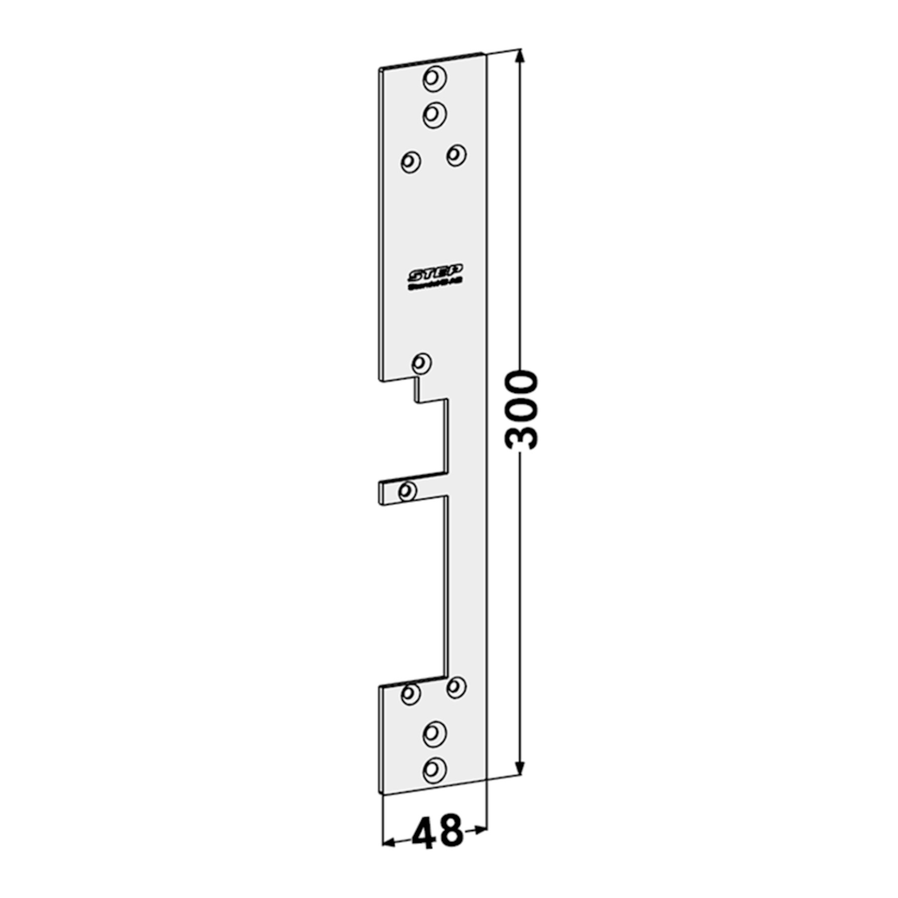 MONTERINGSSTOLPE STEP ST2802