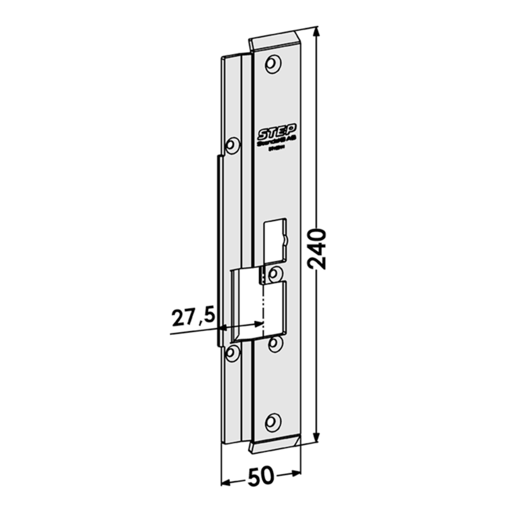 MONTERINGSSTOLPE STEP ST4081