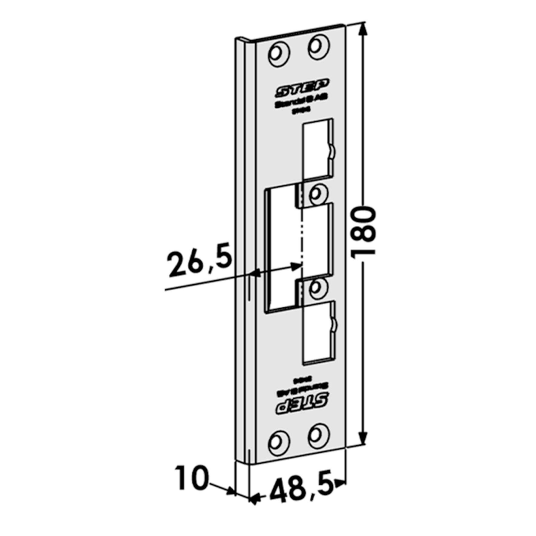 MONTERINGSSTOLPE STEP ST4048