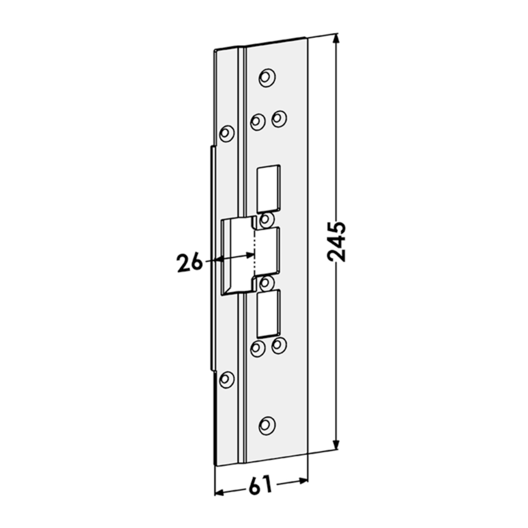 MONTERINGSSTOLPE STEP ST6654