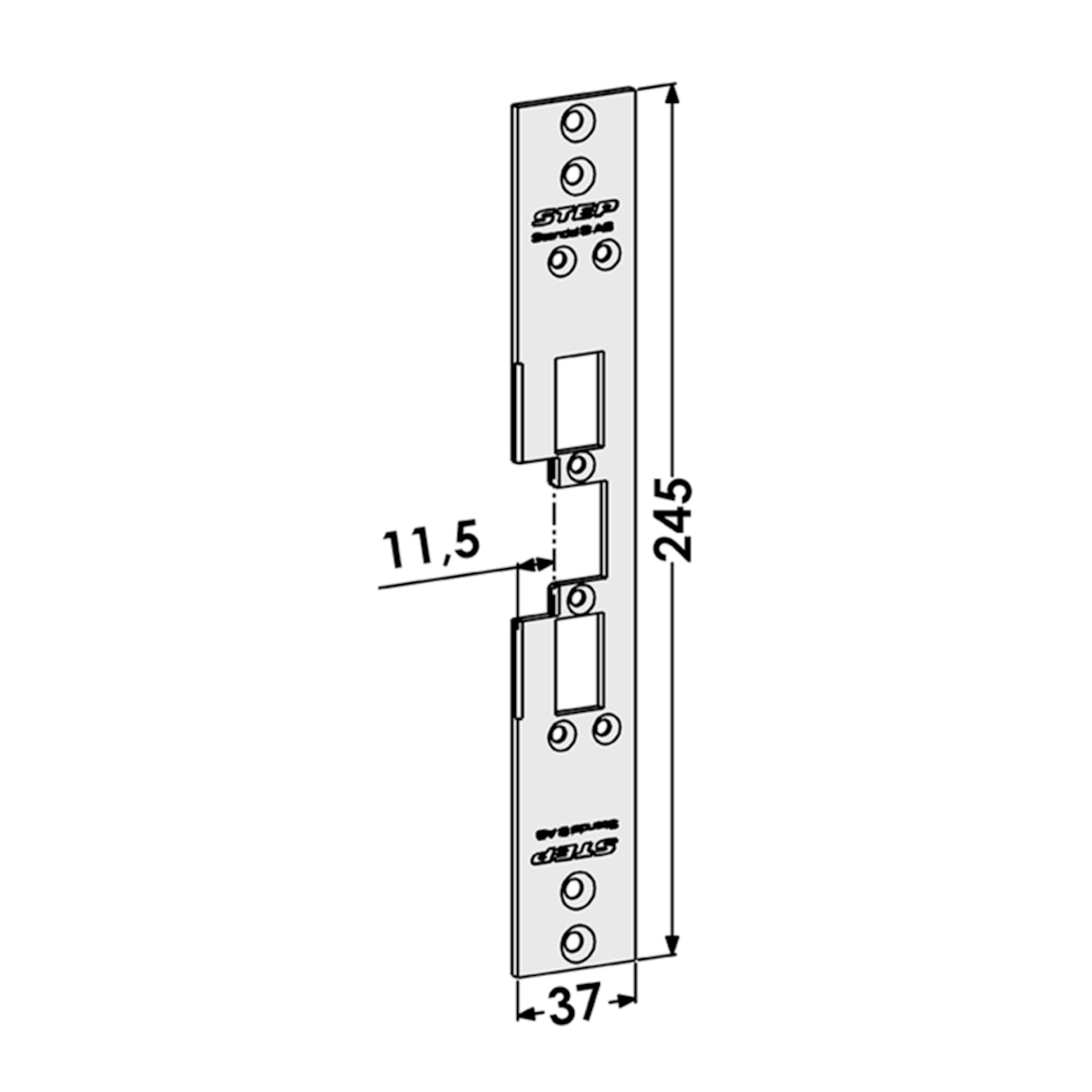 MONTERINGSSTOLPE STEP ST6574