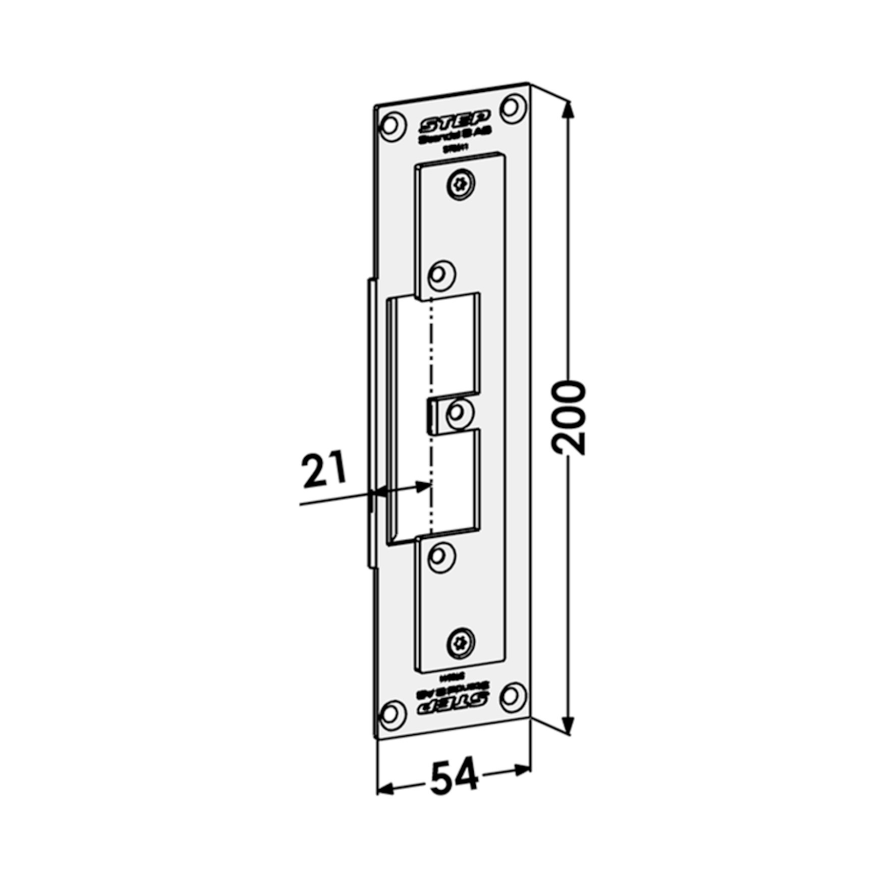 MONTERINGSSTOLPE STEP ST9511 RFR