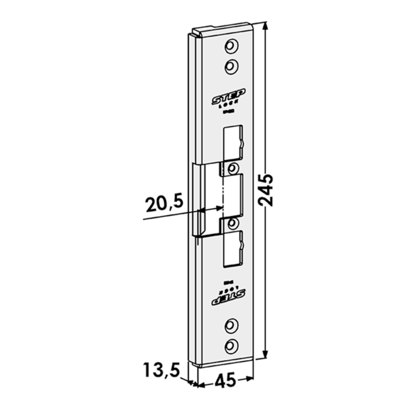 MONTERINGSSTOLPE STEP ST4093