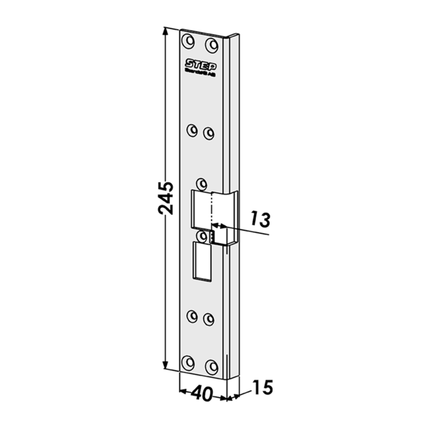 MONTERINGSSTOLPE STEP ST6560