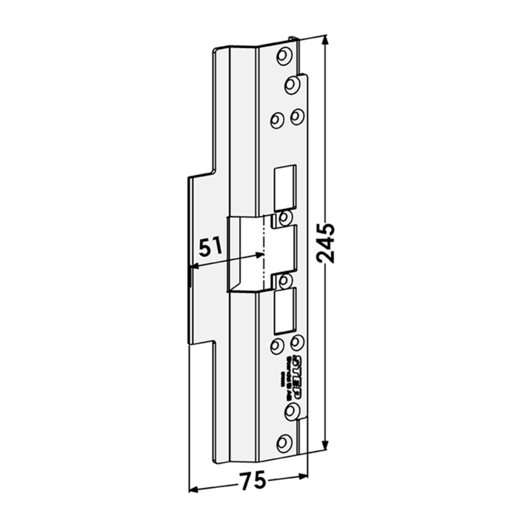 MONTERINGSSTOLPE STEP ST6583