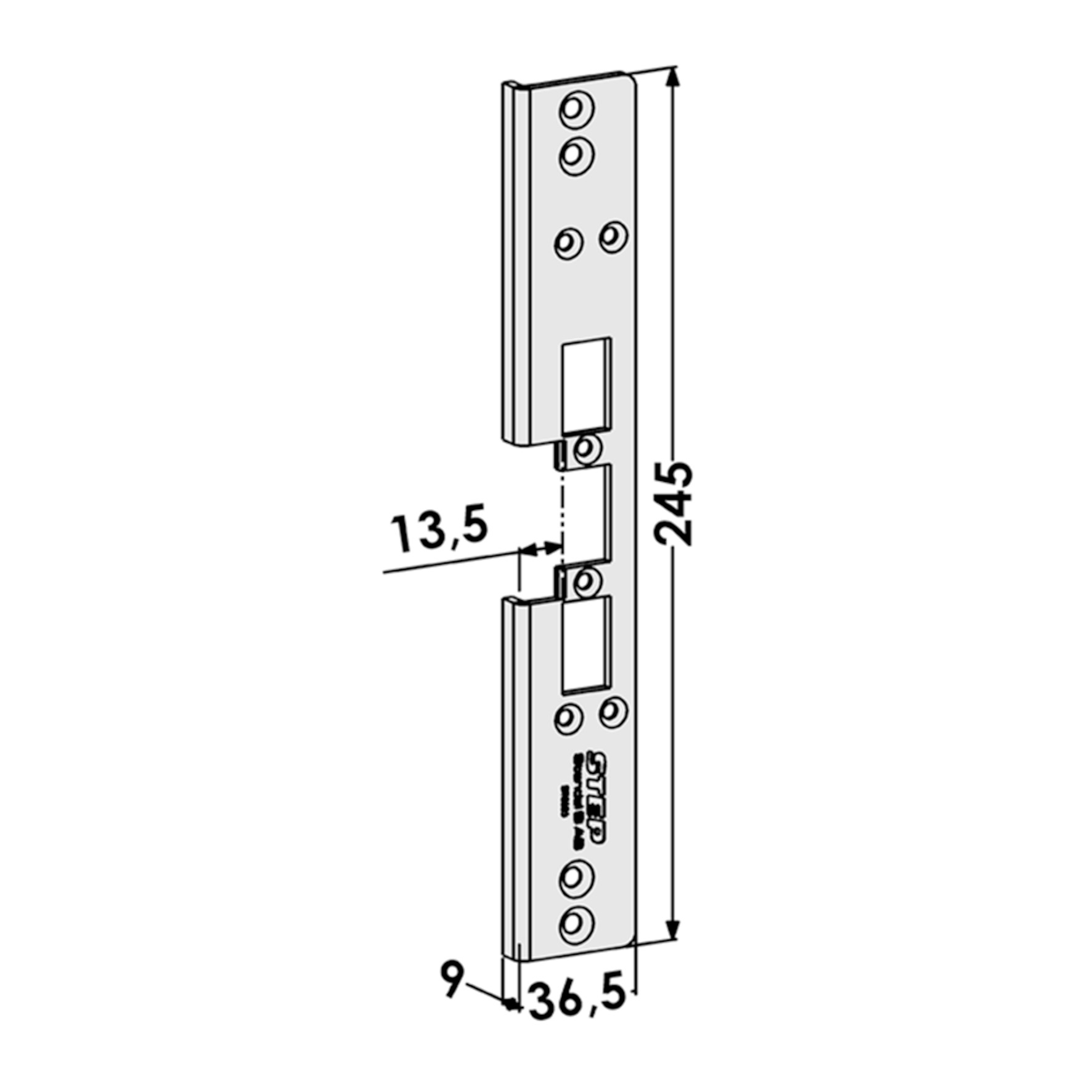 MONTERINGSSTOLPE STEP ST6585