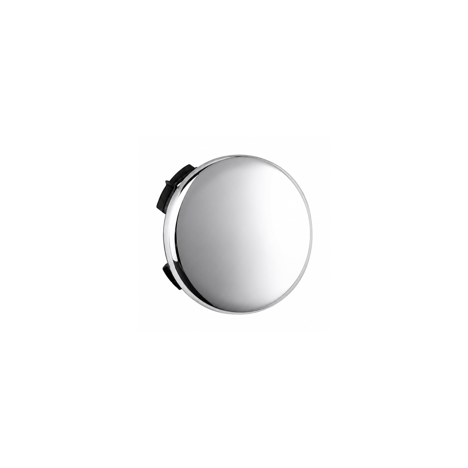 ÄNDSKYDD TILL KLÄDSTÅNGSRÖR 25 MM KROM BLANK