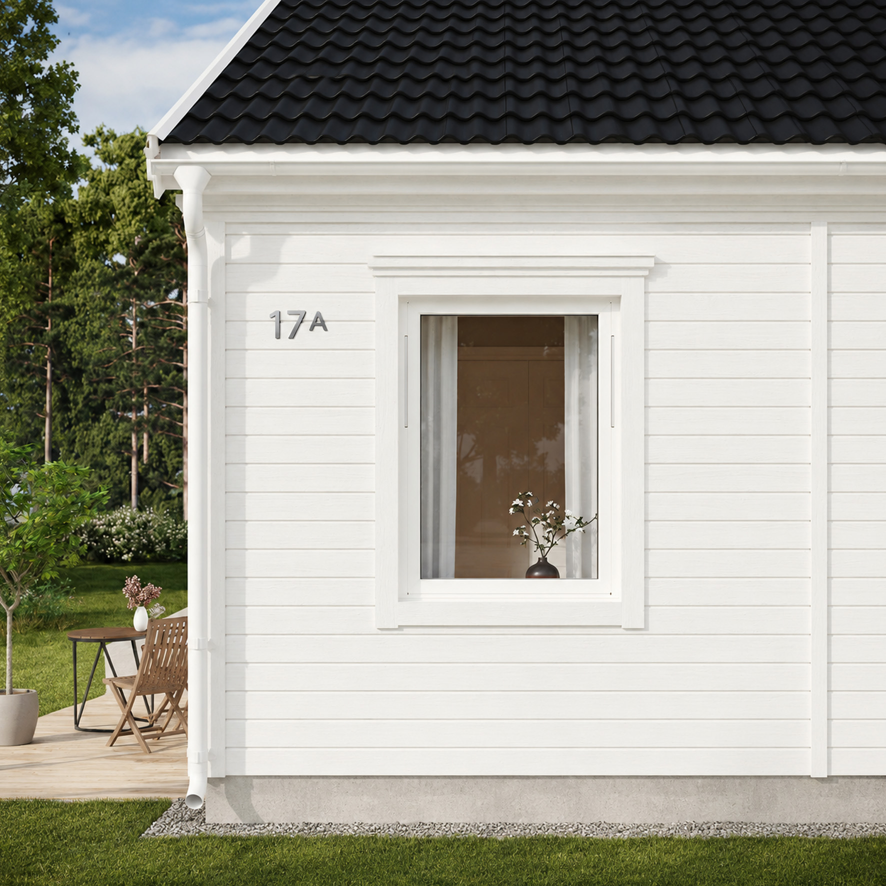 FASADBOKSTAV HOME ROSTFRI