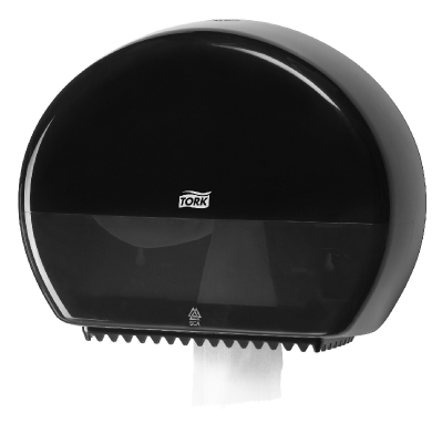 TP-HÅLLARE TORK 555008 T2 MINI JUMBORULLE PLAST SVART