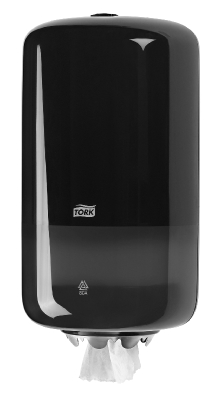 TORKRULLEHÅLLARE TORK 558008 M1 MINI CENTRUMMATAD SVART