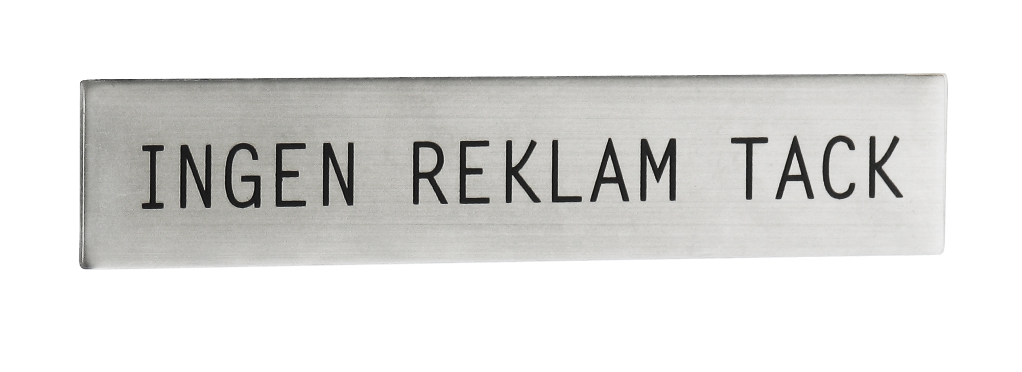 SKYLT INGEN REKLAM TACK SJÄLVHÄFTANDE 17X90 MM RFR