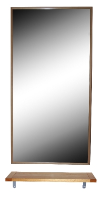 SPEGEL BB96SPH 1220X620 MM MED HYLLA BOK